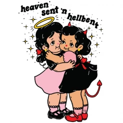 Wicked Clothes New 'Heavensent And Hellbent' Shirt