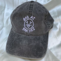 Wicked Clothes 'Bad At Parties' Dad Hat BESTSELLERS