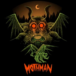 Wicked Clothes 'Beware Mothman' Shirt