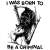 Wicked Clothes 'Born Again Criminal' Shirt
