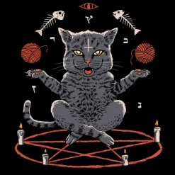 Wicked Clothes 'Devious Cat' Shirt