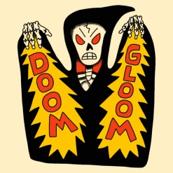 Wicked Clothes 'Doom & Gloom' Shirt New