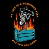 Wicked Clothes 'Dumpster Fire' Shirt