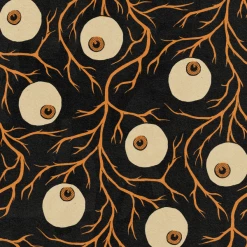 Wicked Clothes 'Eyeballs' Button-Up Shirt New
