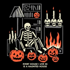 Wicked Clothes Bones Haunted House Shirt