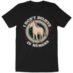 Wicked Clothes 'Believe In Humans' Shirt New