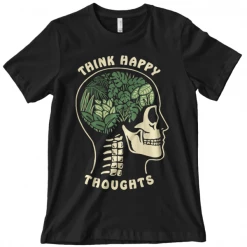 Wicked Clothes 'Think Happy Thoughts' Shirt New