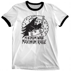 Wicked Clothes 'Maximum Rage' Ringer Shirt