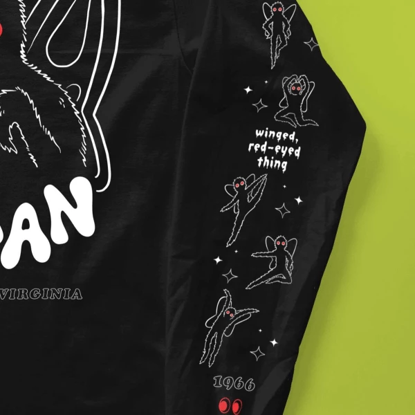 Wicked Clothes 'Mothman 1966' Long Sleeve Shirt BESTSELLERS 5 Wicked Clothes 'Mothman 1966' Long Sleeve Shirt BESTSELLERS