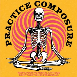 Wicked Clothes'Practice Composure' Shirt BESTSELLERS
