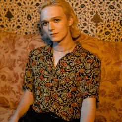 Wicked Clothes New 'Pumpkin King' Button-Up Shirt