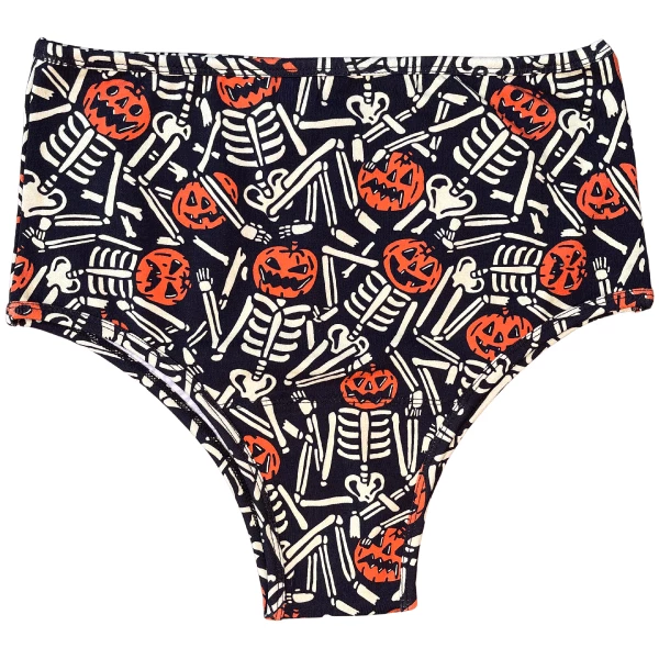 Wicked Clothes 'Pumpkin King' High-Waisted Underwear New 3 Wicked Clothes 'Pumpkin King' High-Waisted Underwear New