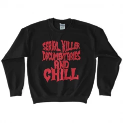 Wicked Clothes BESTSELLERS 'Serial Killer Documentaries' Sweatshirt 8 Wicked Clothes BESTSELLERS 'Serial Killer Documentaries' Sweatshirt