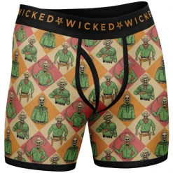 Wicked Clothes 'Skeleton Cowboys' Boxer Briefs New