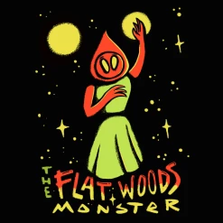 Wicked Clothes 'Flatwoods Monster' Shirt New