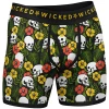 Wicked Clothes New 'Tropical Skulls' Boxer Briefs