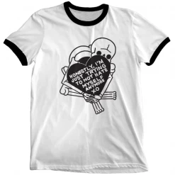 Wicked Clothes Hate Myself Ringer Shirt