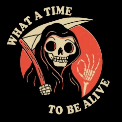 Wicked Clothes'What A Time To Be Alive' Shirt New