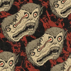 Wicked Clothes 'Werewolf' Button-Up Shirt