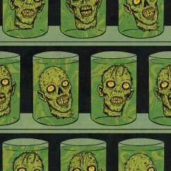 Wicked Clothes New 'Zombie Heads' Button-Up Shirt